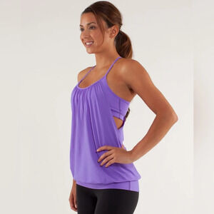 Women’s Lululemon No Limits Tank Top Power Purple size 4 EUC